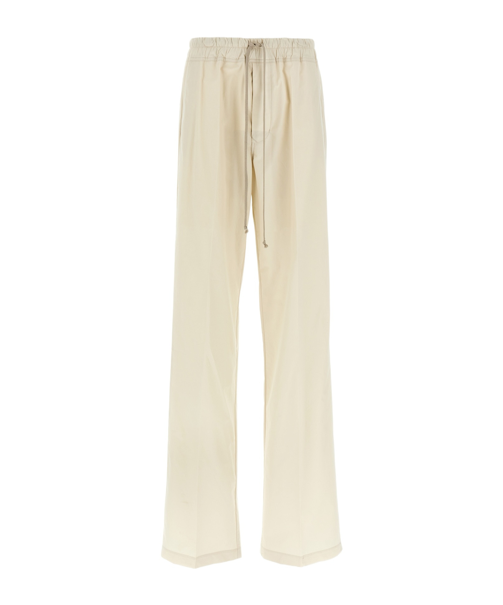 Rick Owens Elastic Waist Casual Pants In Nude