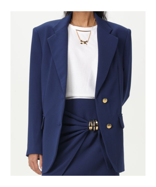 Elisabetta Franchi Long-sleeved Suit Jacket