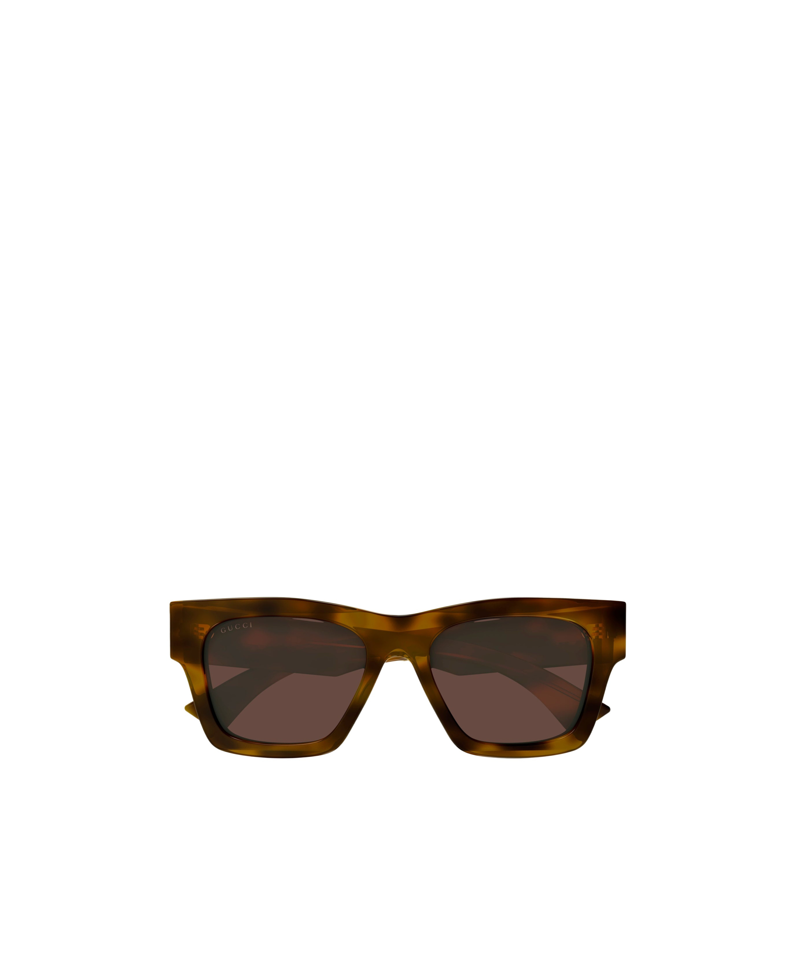Gucci Square-frame Sunglasses In Havana
