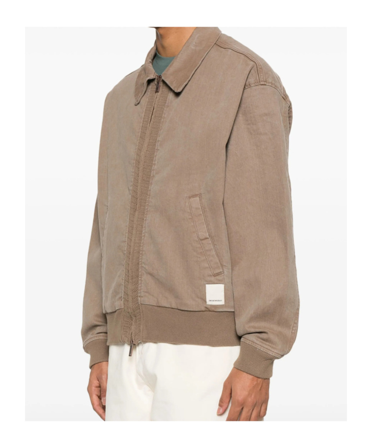 Emporio Armani Versatile And Stylish Jacket In Nude