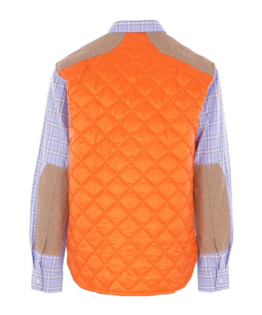 Junya Watanabe Plaid Long-sleeved Shirt In Pattern