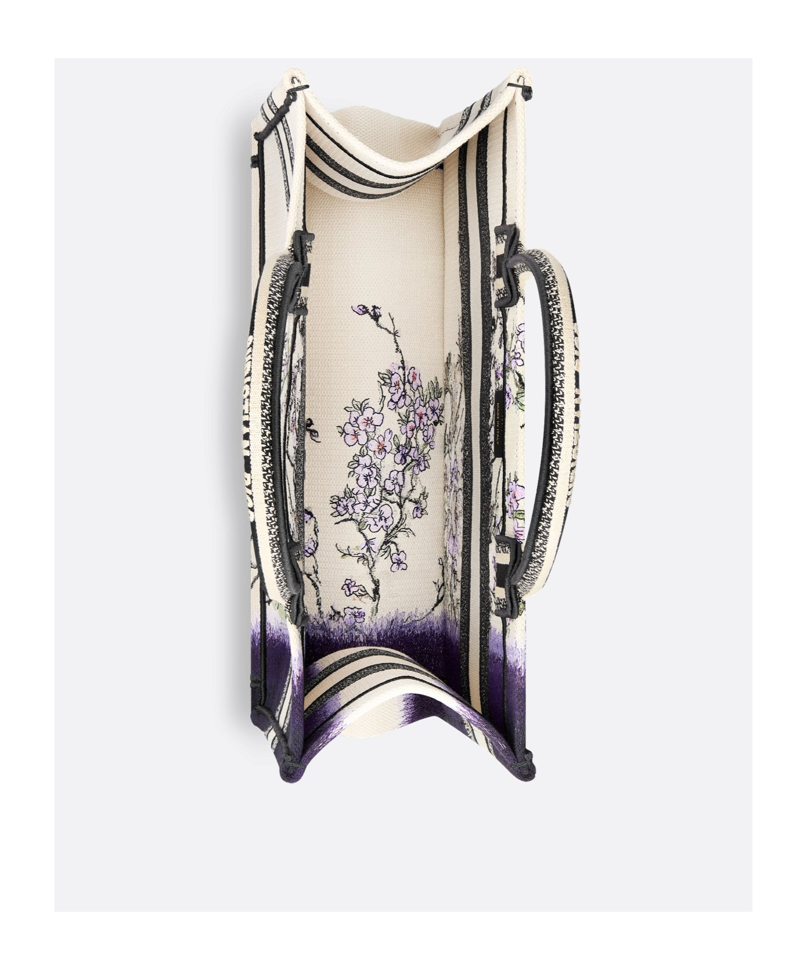 Dior Medium  Book Tote In White