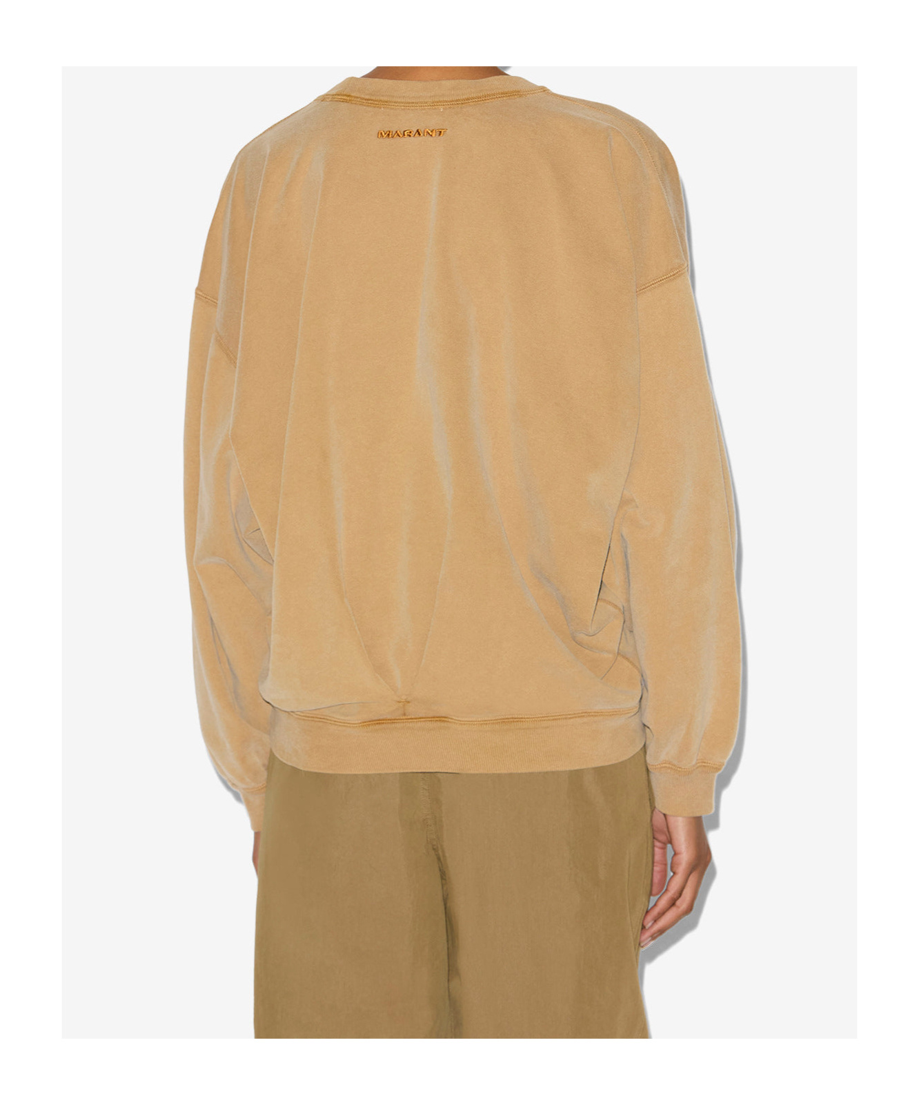 Isabel Marant Étoile Sauria Sweatshirt In Brown