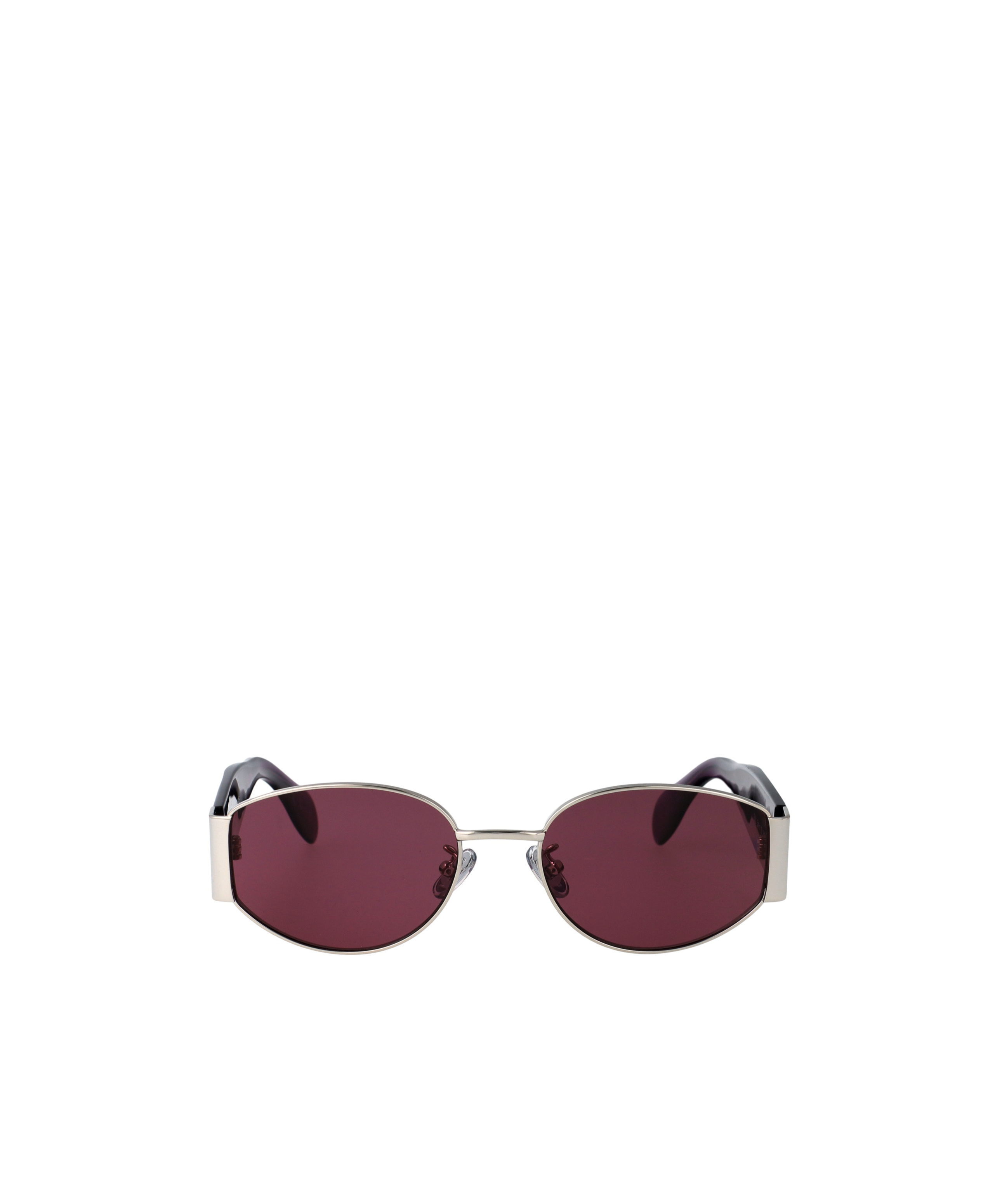 Retrosuperfuture Oval-frame Sunglasses In Transparent