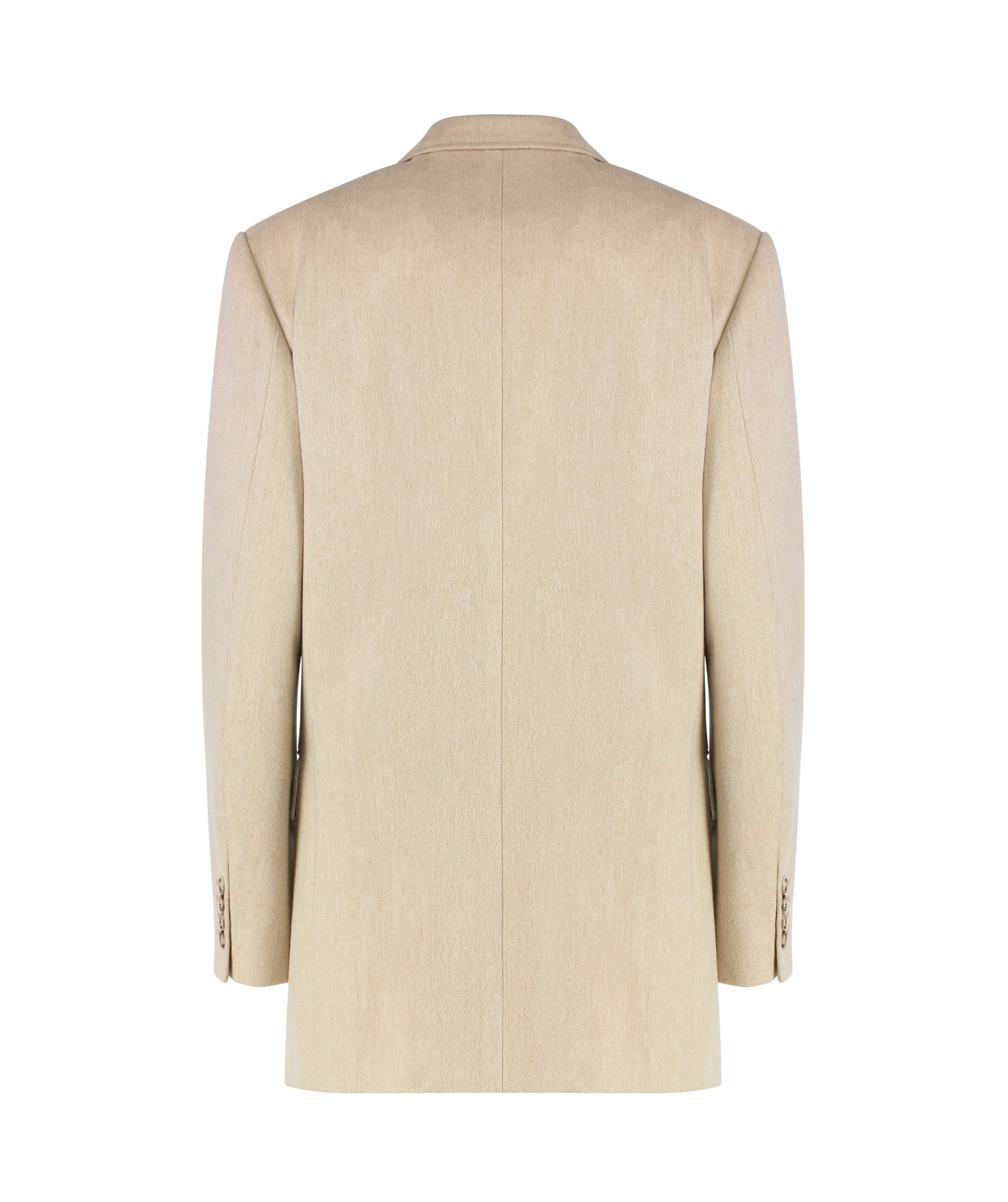 Victoria Beckham Knit Jacket With Double-breasted Lapel Collar In Neutral