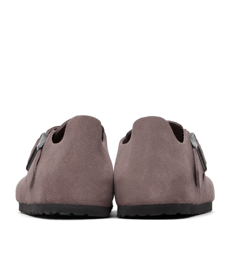 Birkenstock Regular London Pin-button Casual Pants In Gray