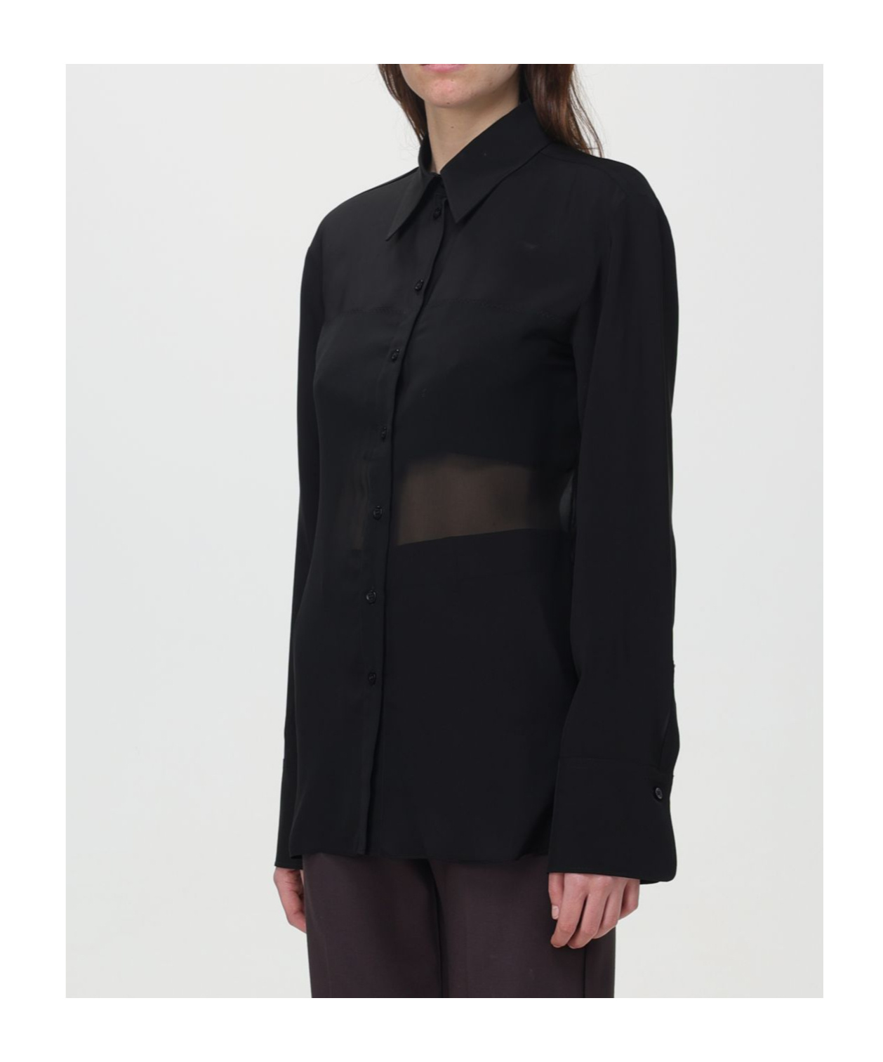 SPORTMAX SPORTMAX BUTTONED LONG-SLEEVED SHIRT