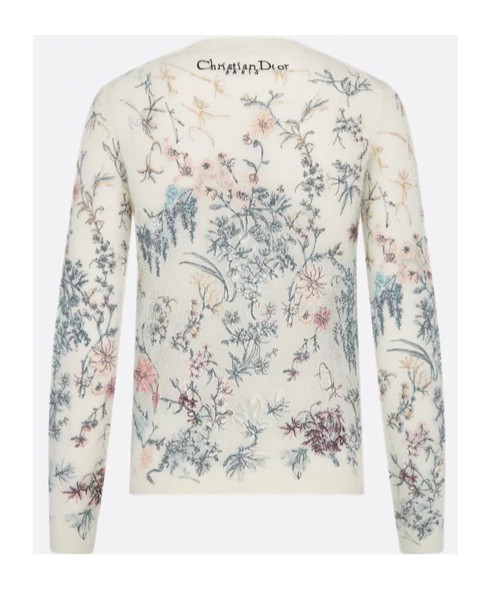 DIOR EMBROIDERED SWEATER