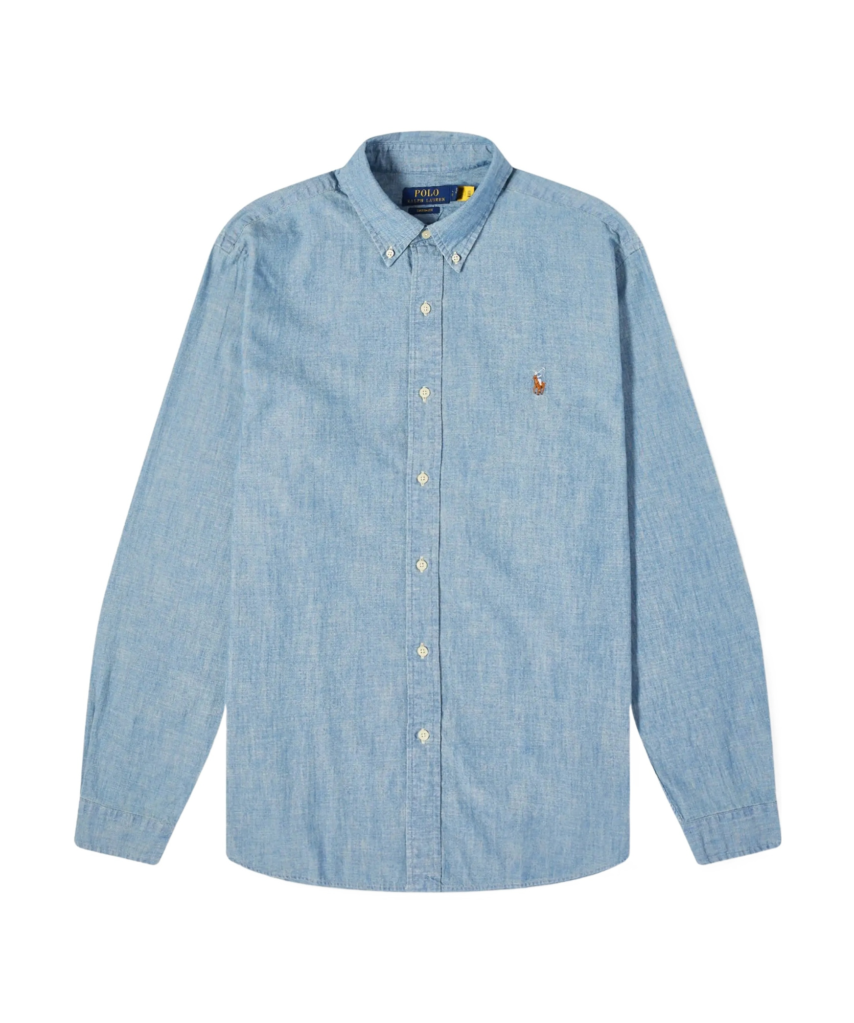 Polo Ralph Lauren Men Light Blue Logo Embroidered Shirt, Xl Luxury Shirts For Men Darveys