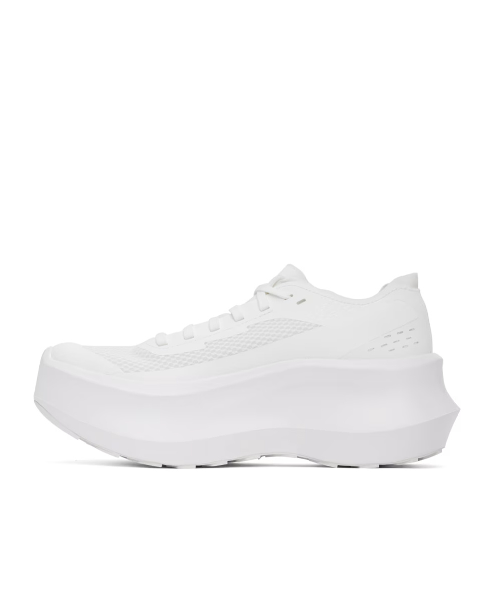 COMME DES GARÇONS COMME DES GARÇONS X SALOMON LOGO-LACE-UP TRAINERS 