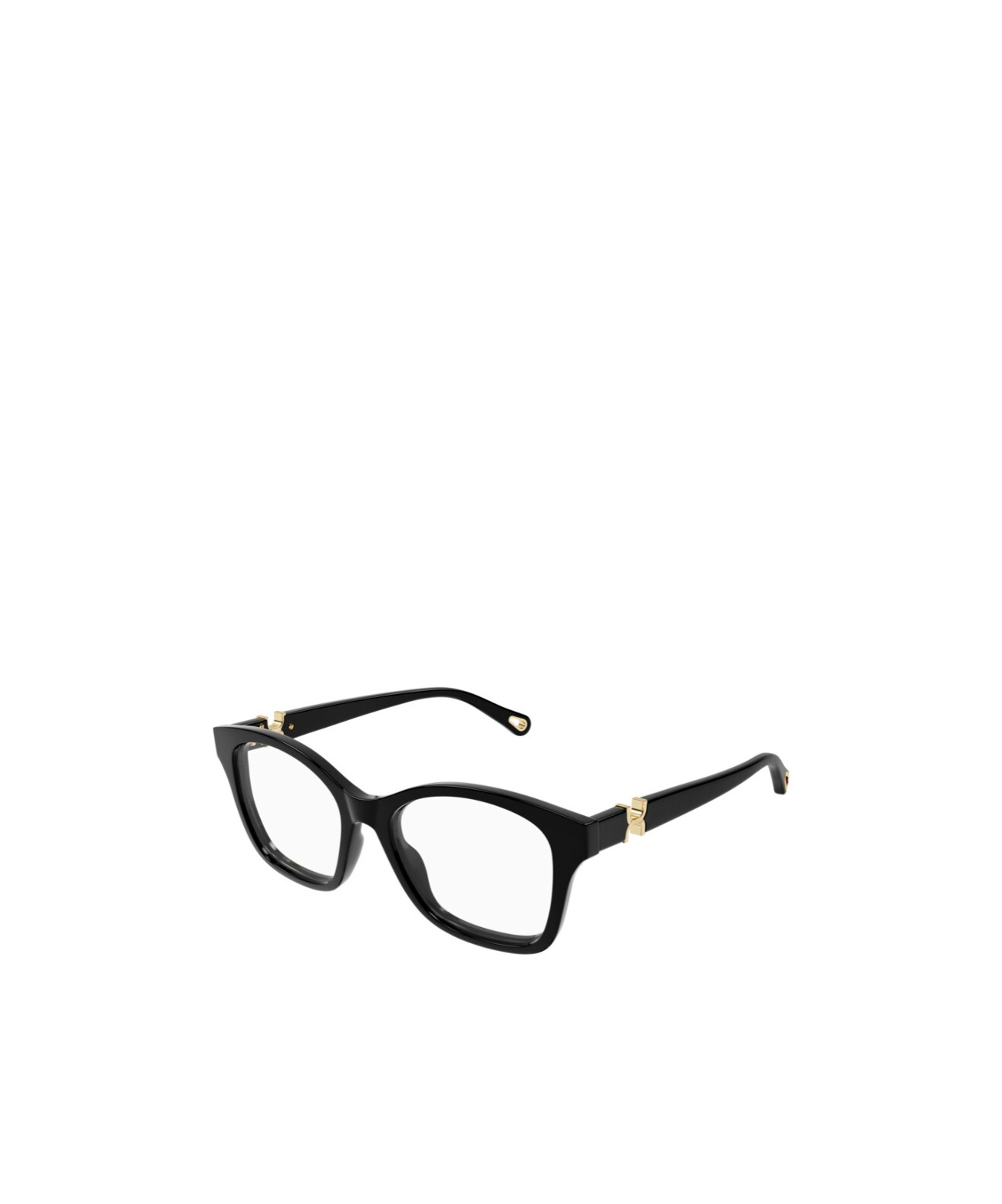 Chloé Rectangular Flat Mirror In Black