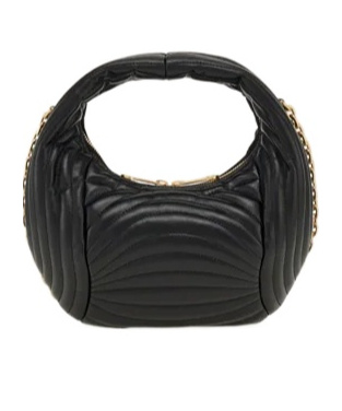 Shop Ferragamo Quilted Wandering Small Shoulder Bag In Black