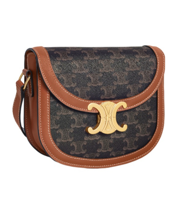 Celine Woman  Woman Brown Shoulder Bags In Brown