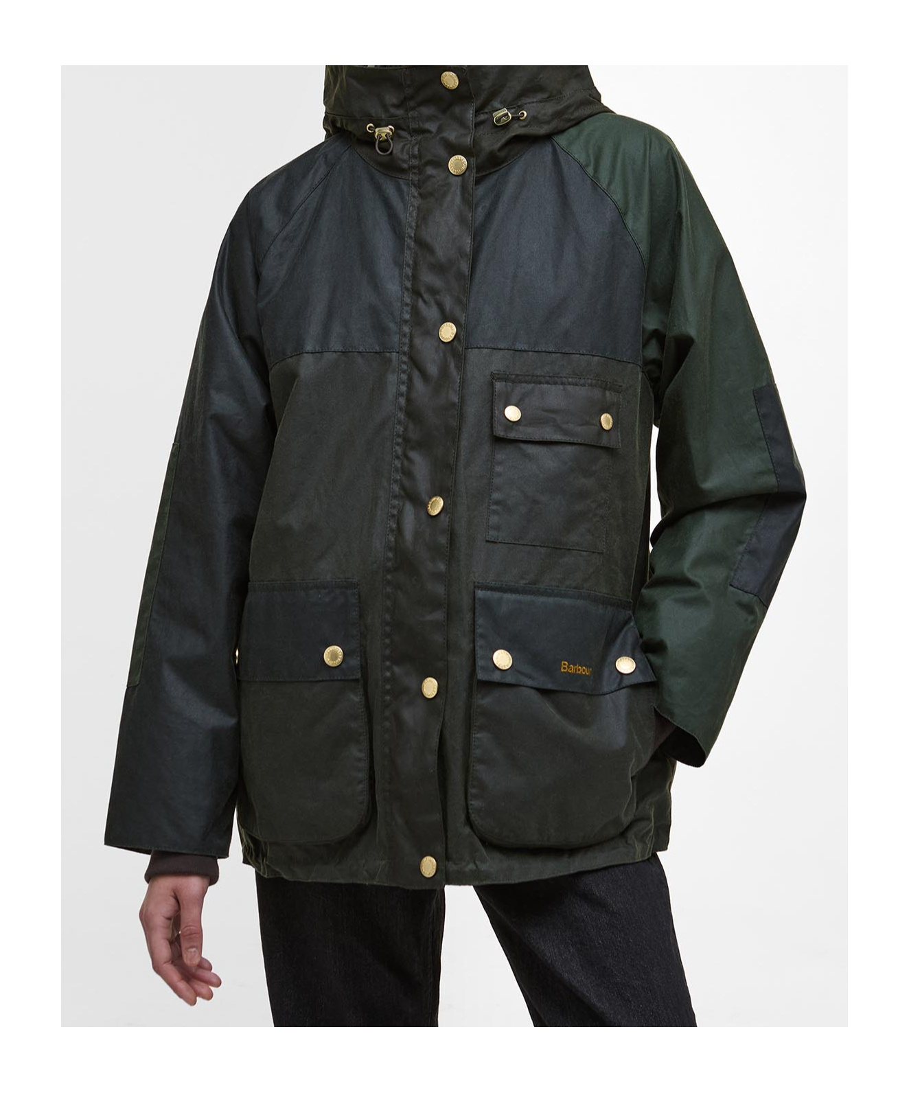 Barbour Long Sleeve Casual Jacket In Blue