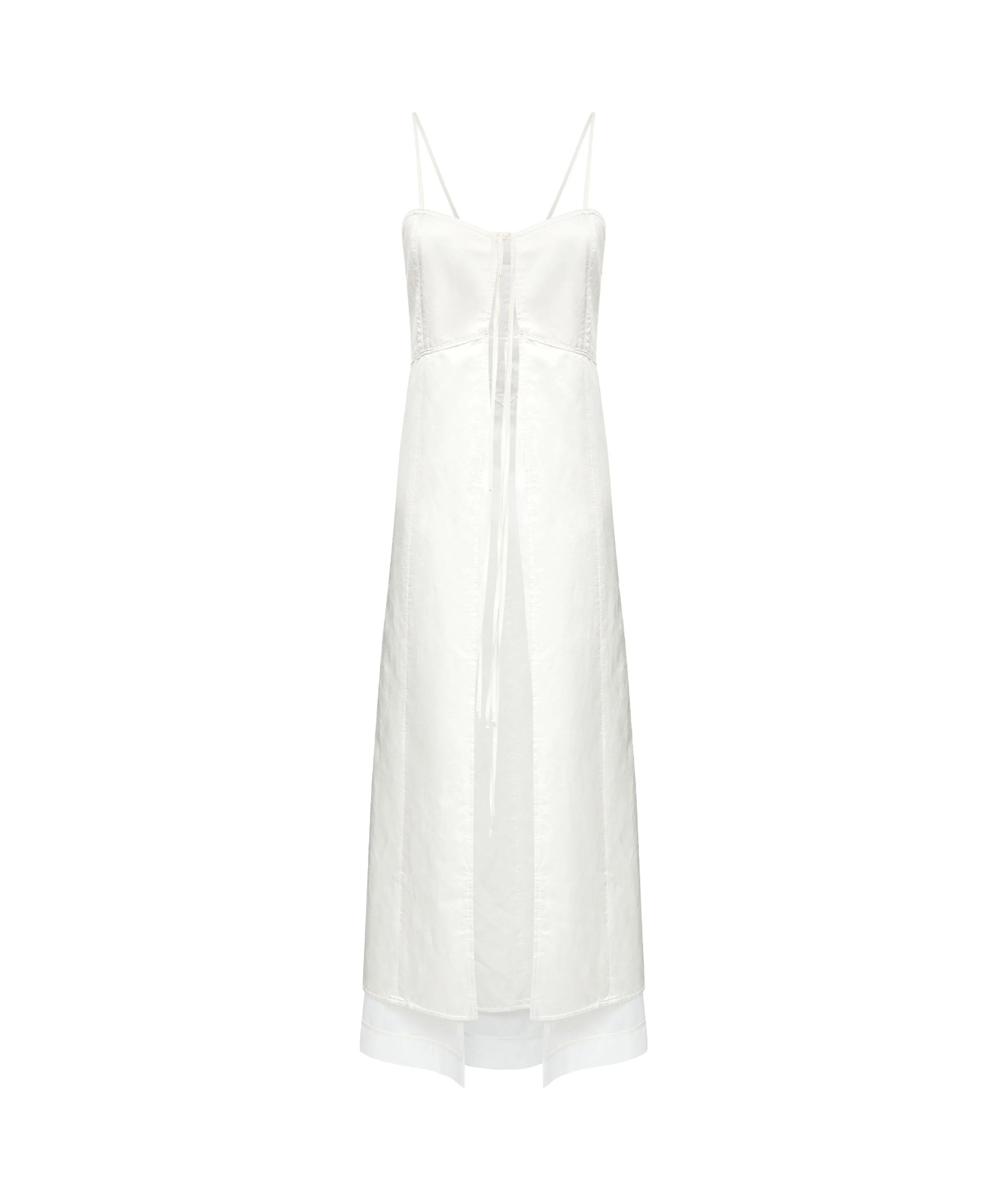 Shop Mm6 Maison Margiela Sleeveless Midi Dress