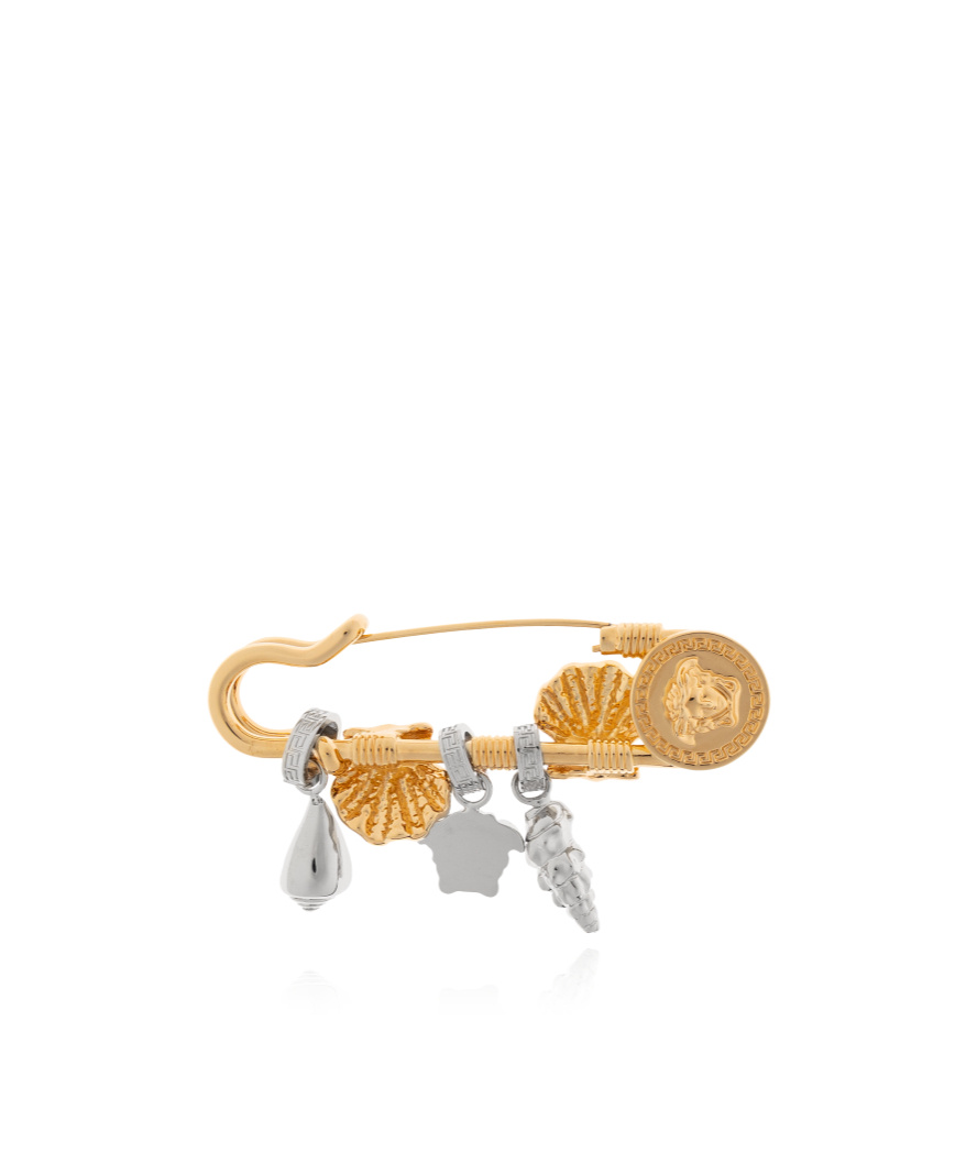 Versace Crystal Icons De La Mer Brooch