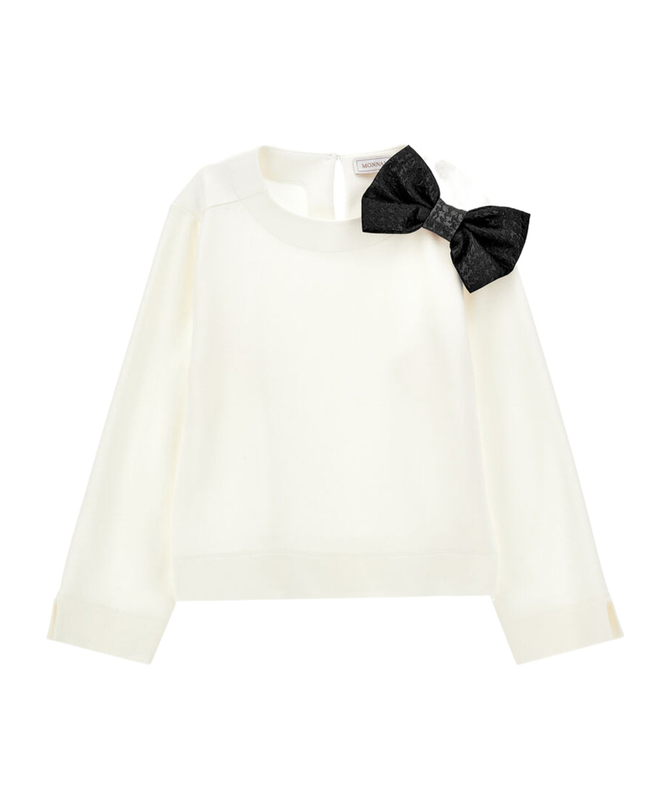 Monnalisa Bow-detail Top In White