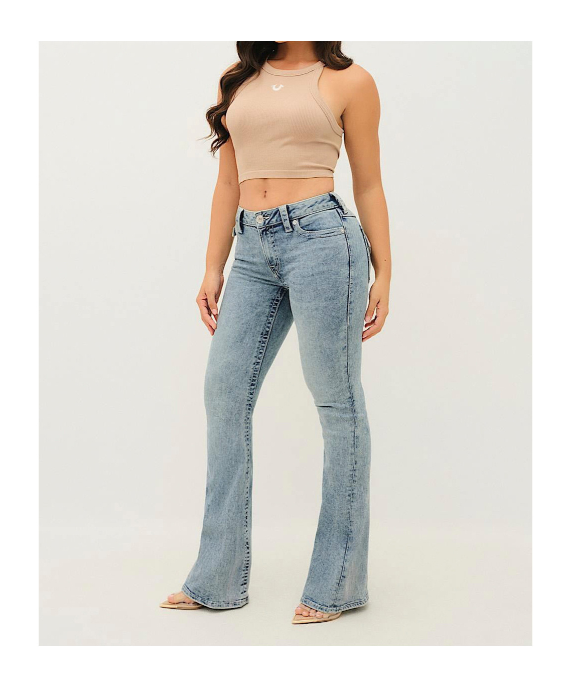 TRUE RELIGION BELT-LOOP JEANS