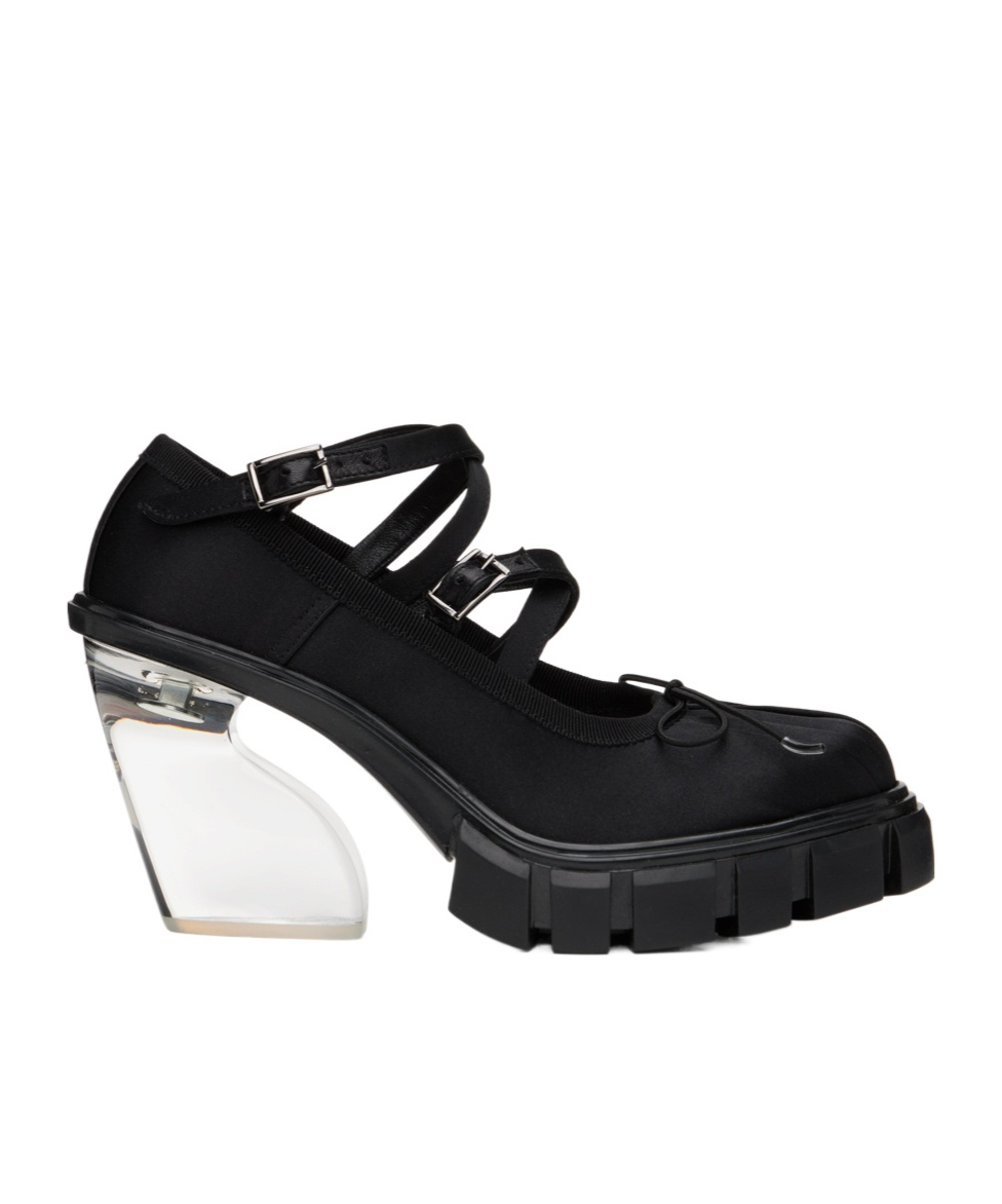 Simone Rocha Bow Tie High Heels In Black