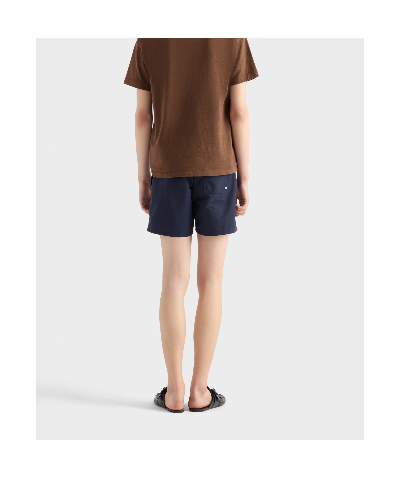 Prada Technical Fabric Swim Trunks