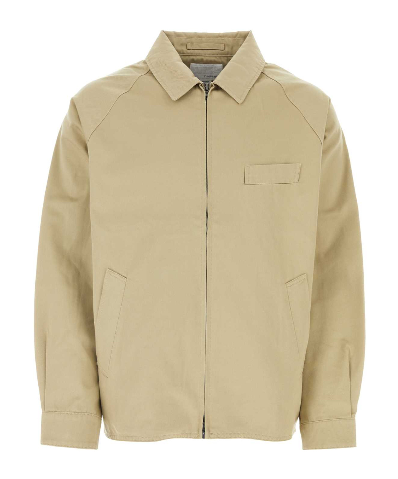 Nanamica Long-sleeved Casual Jacket In Nude