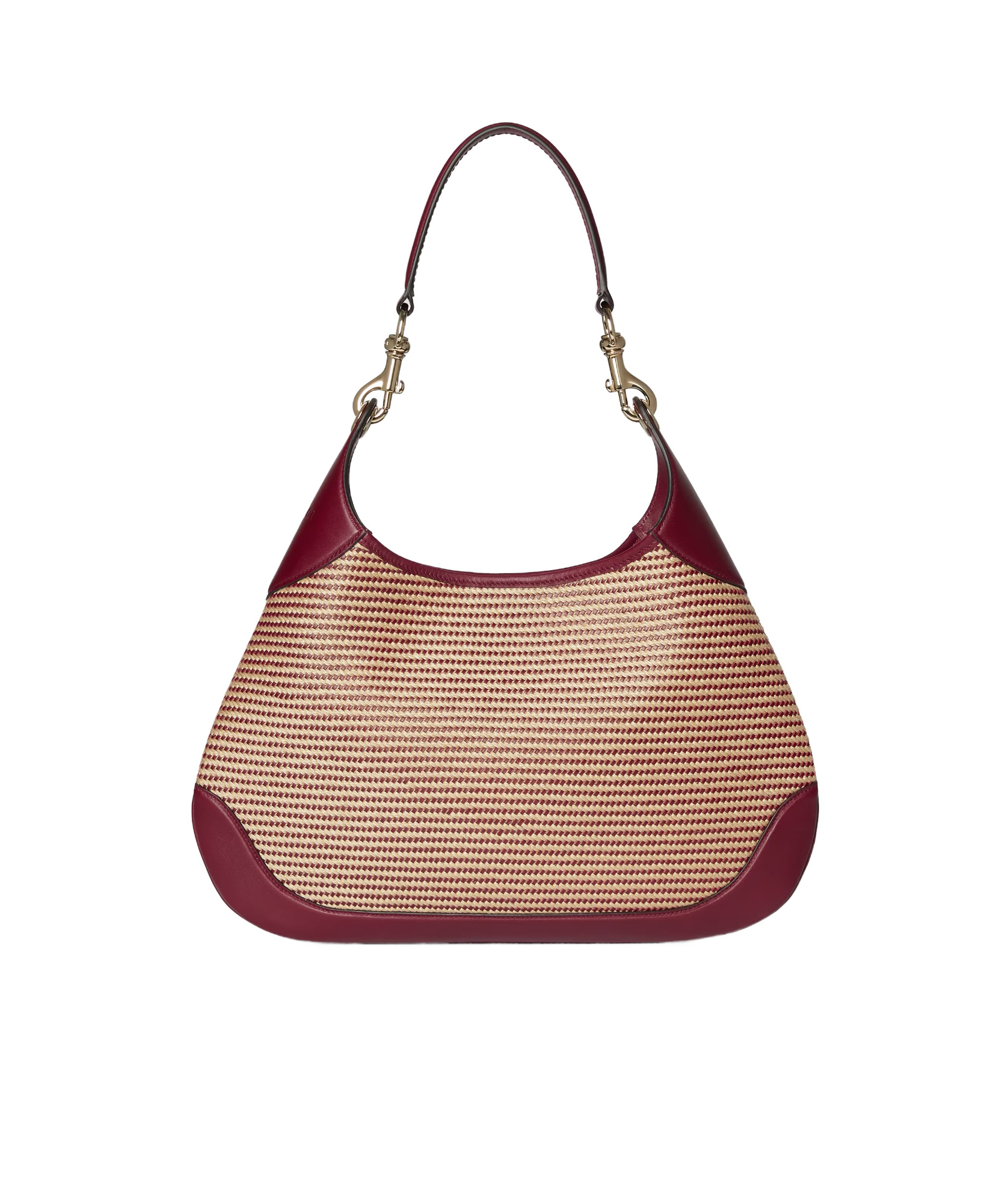 Gucci B Medium Shoulder Bag In Brown