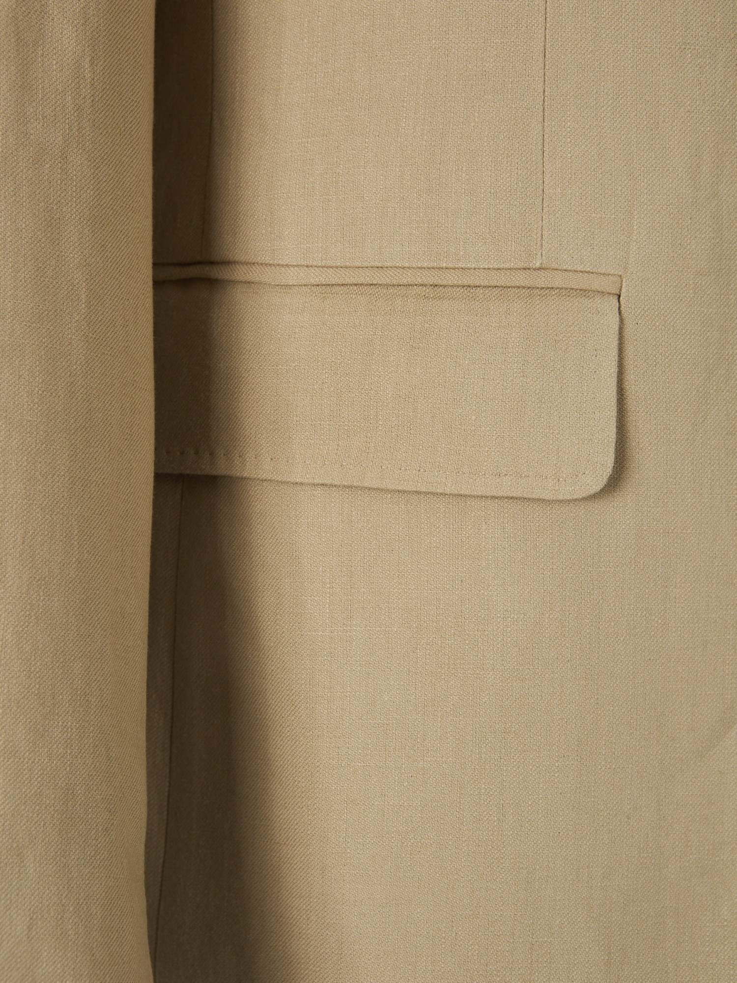Canali Lapel Long-sleeved Suit Set In Nude
