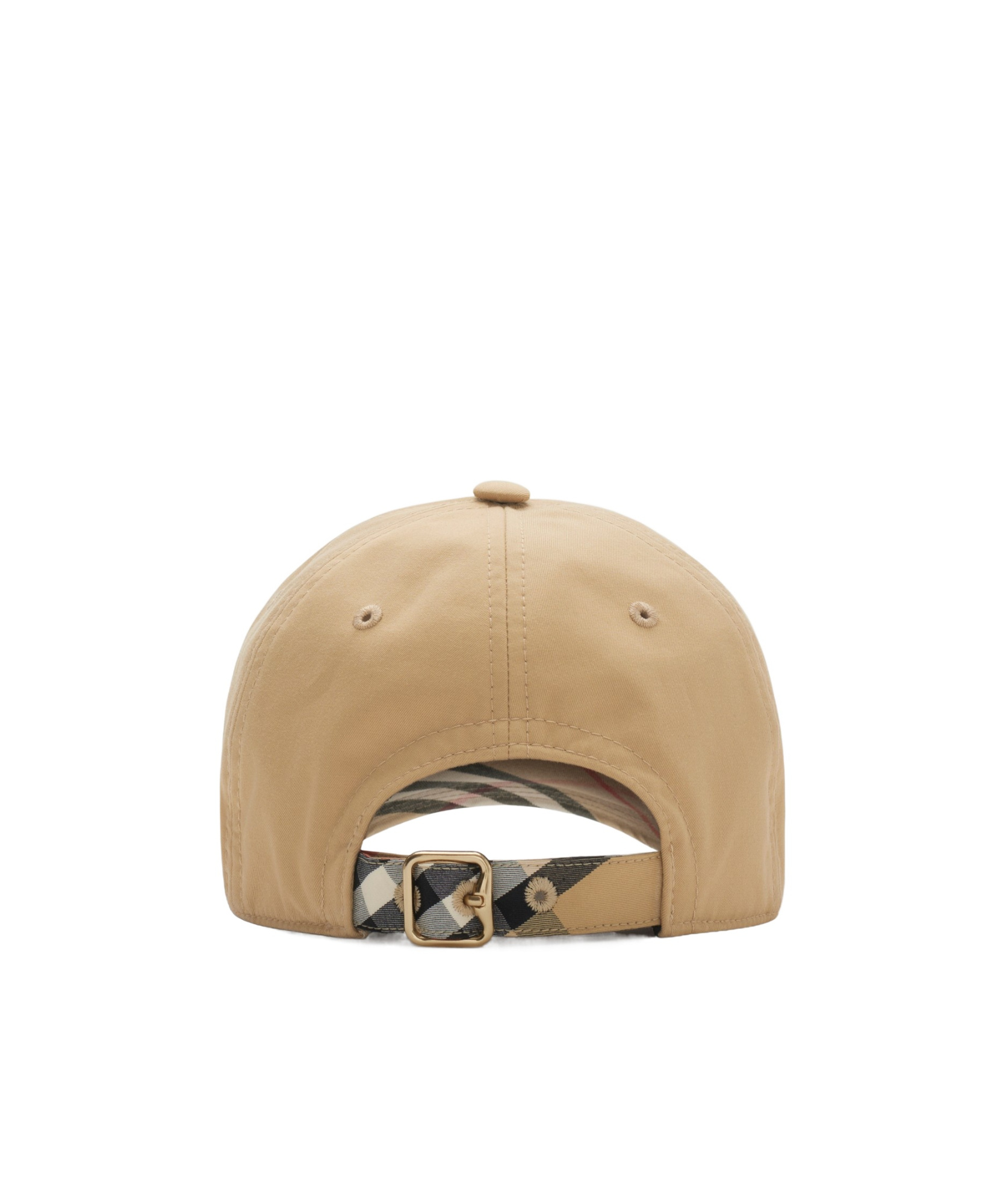 Burberry Corduroy Baseball Cap In Nude