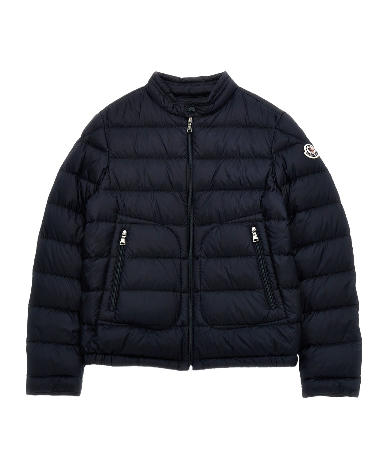 Moncler Enfant Acorus Packable Down Jacket In Blue