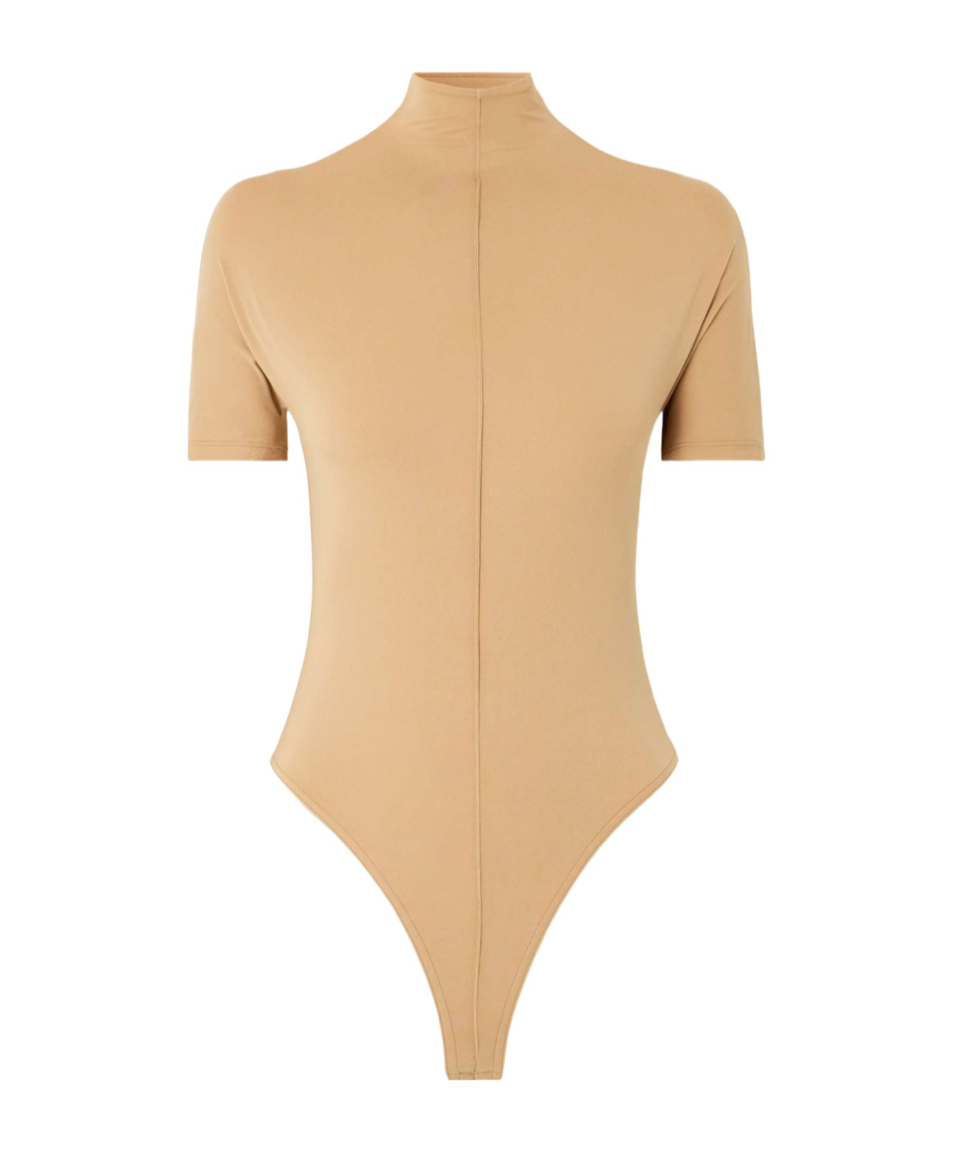 Wardrobe.nyc Spliced High-neck One-piece