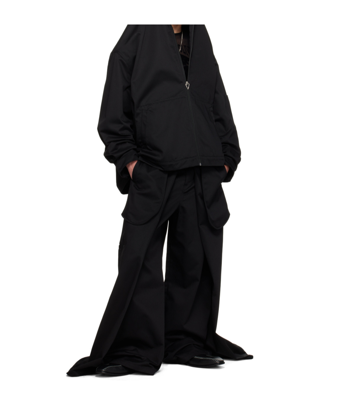 Jean Paul Gaultier Black Shayne Oliver Edition Jacket In Black