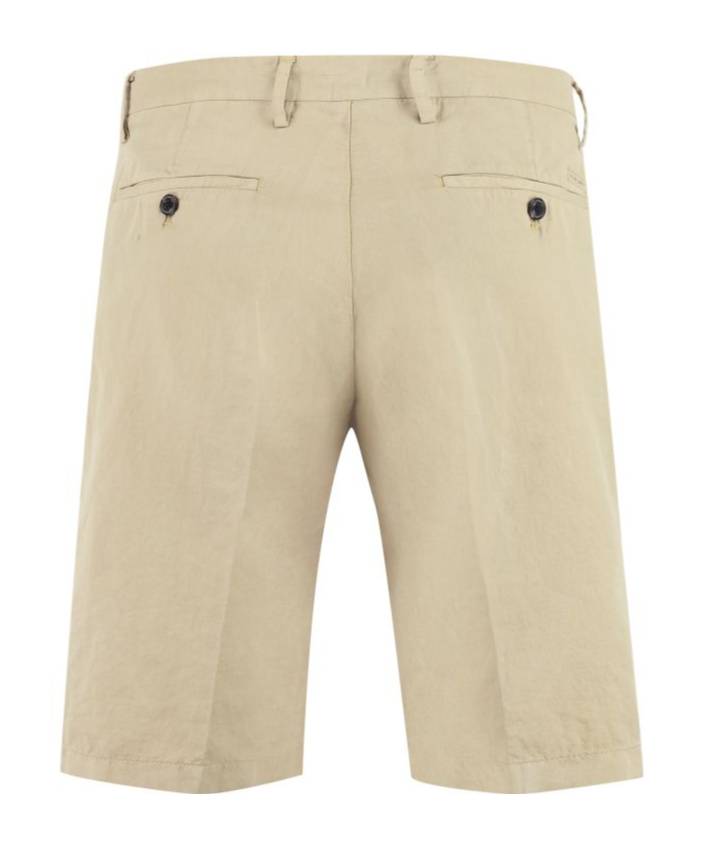 PAUL & SHARK COTTON-LINEN BERMUDA SHORTS