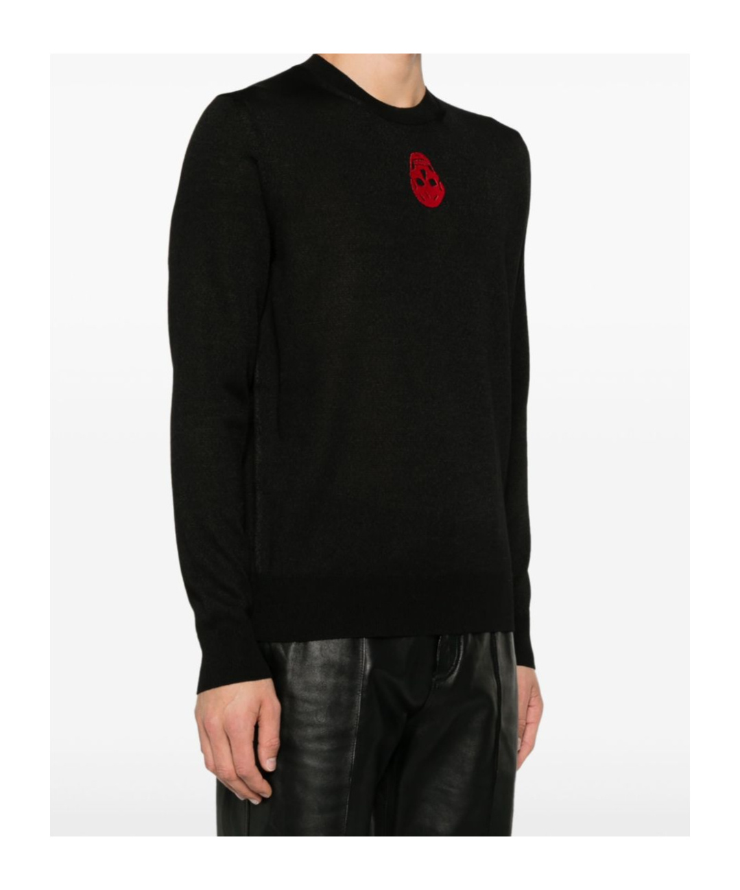 Alexander Mcqueen Sweaters In Black