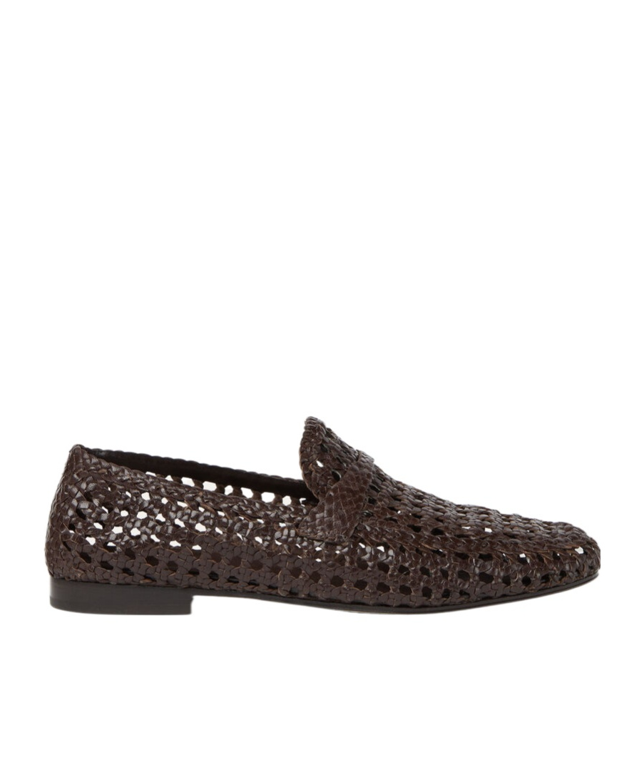 Loro Piana Leon Loafer Shoes In Pink Brown