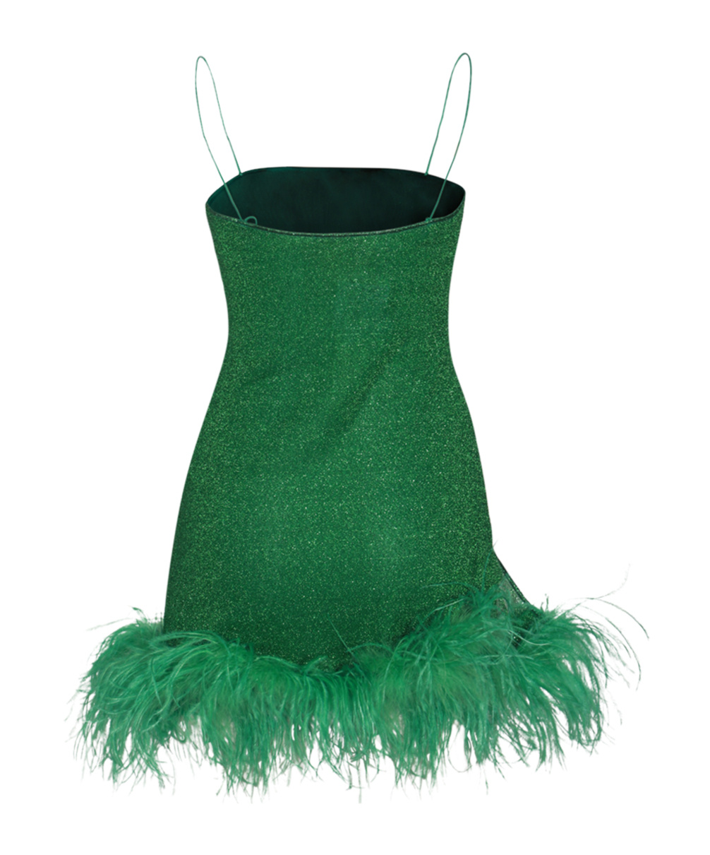 OSEREE OSÉREE LUMIERE PLUMAGE MINI DRESS
