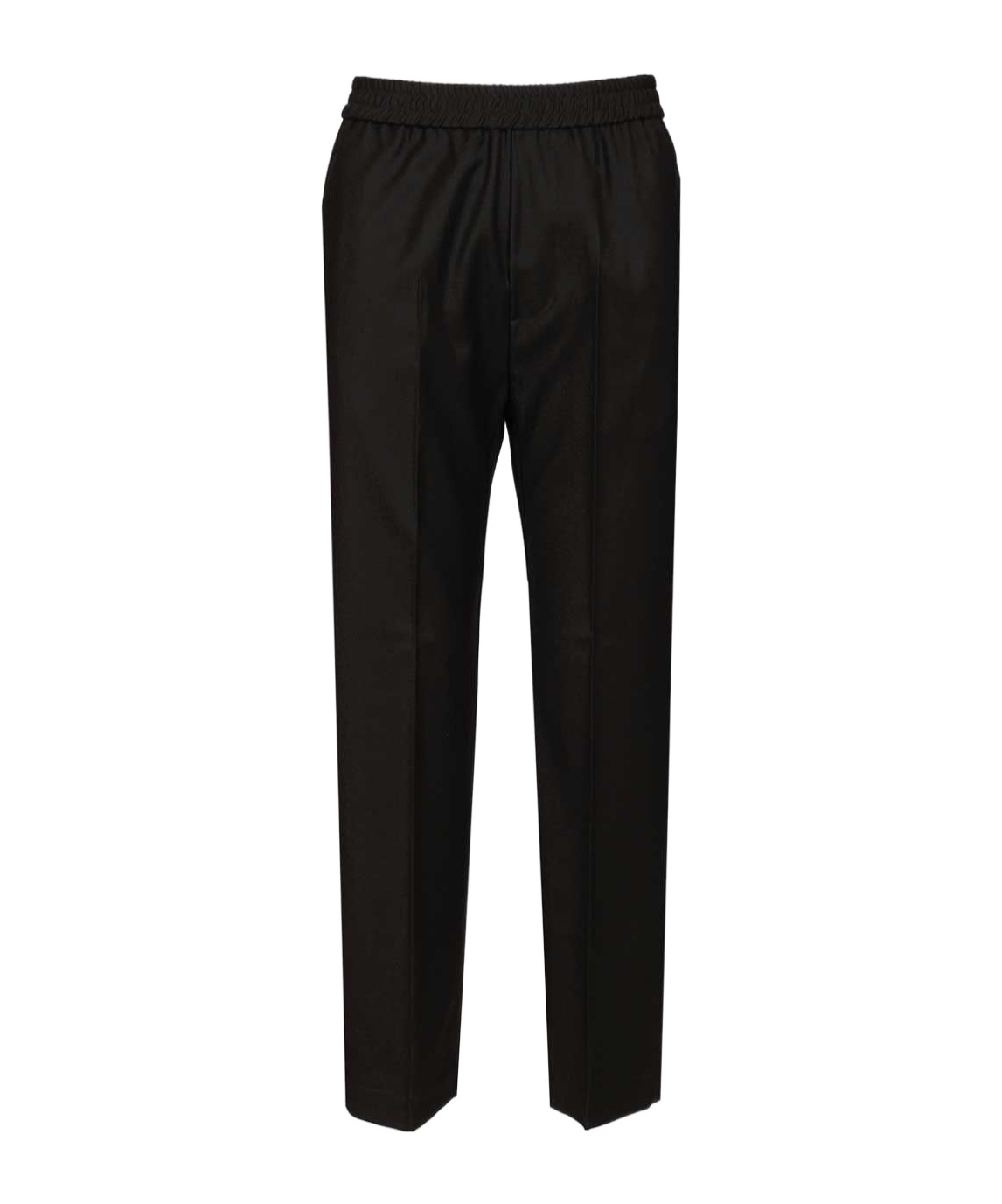Barena Venezia Stretch Waist Casual Pants In Black