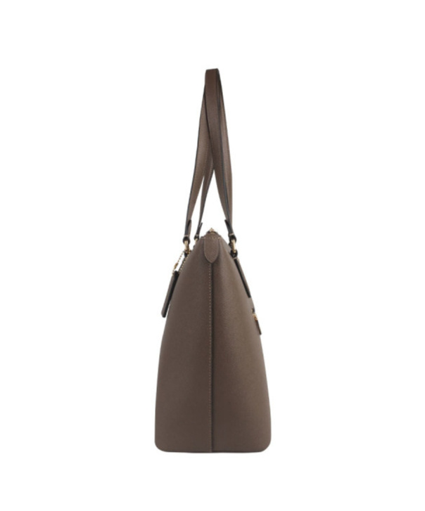 Coach Double Handle Shoulder Bag In Brown