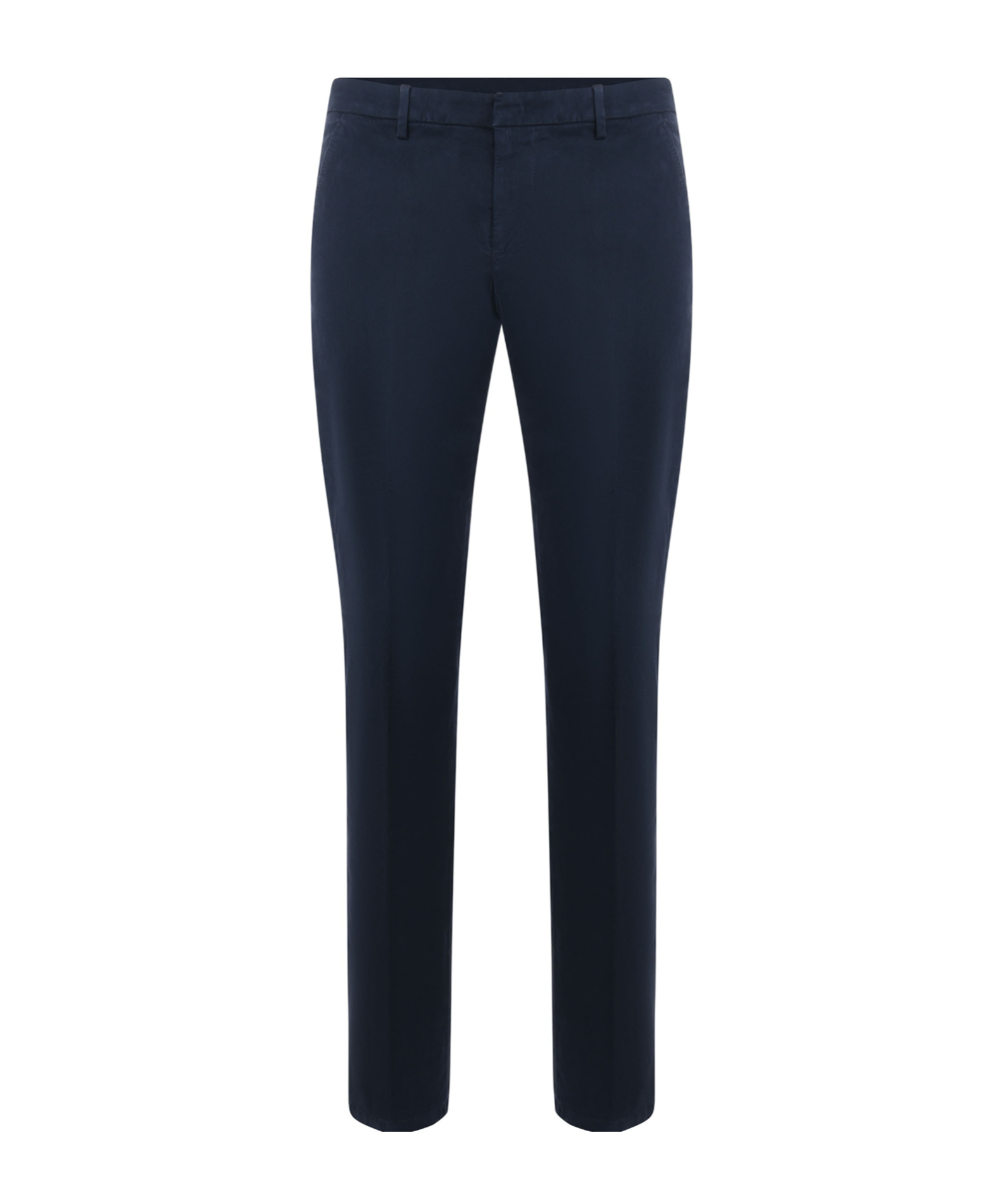 Dondup Belt Loop Casual Pants In Blue