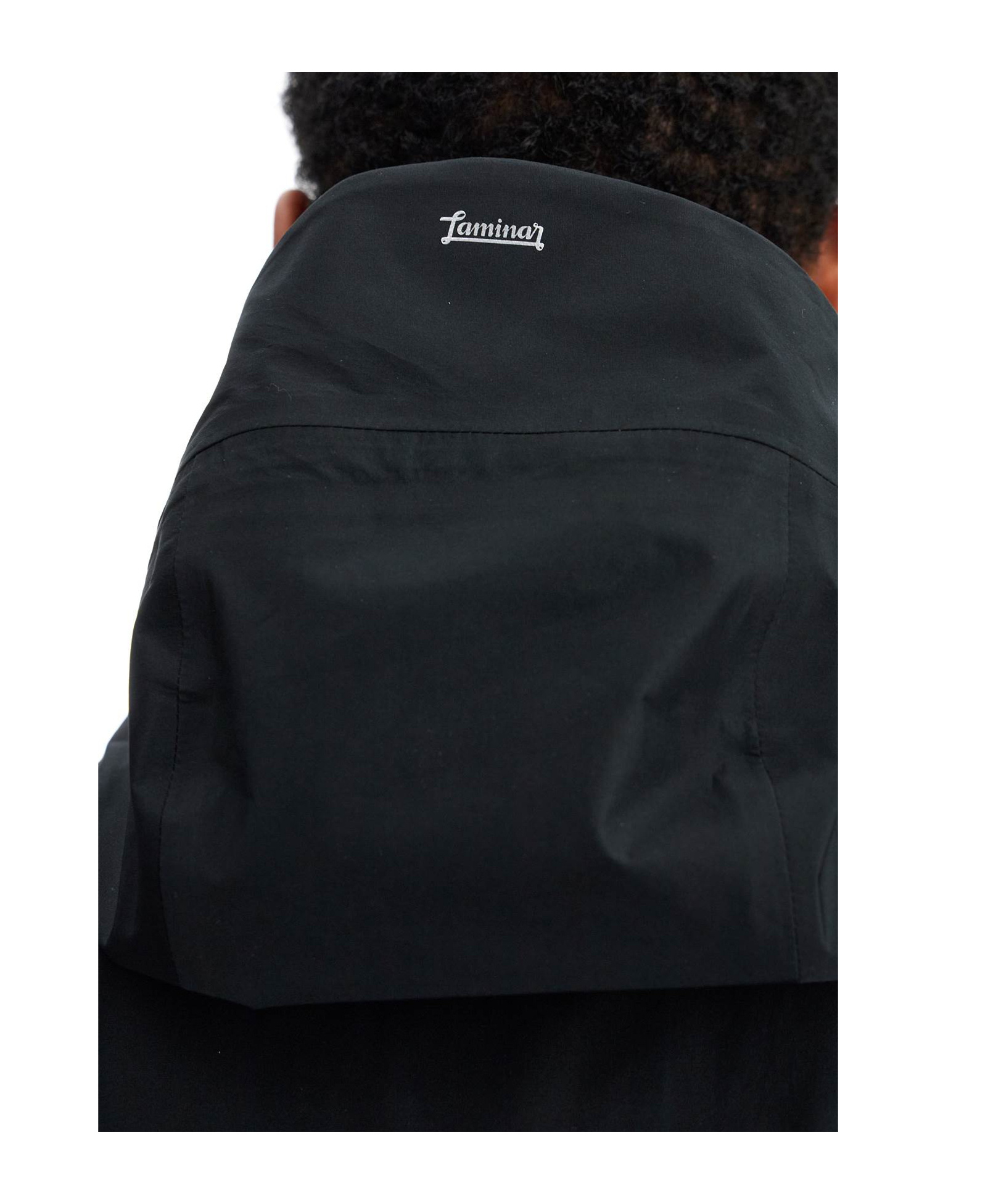 Herno Long-sleeved Hooded Jacket In Black