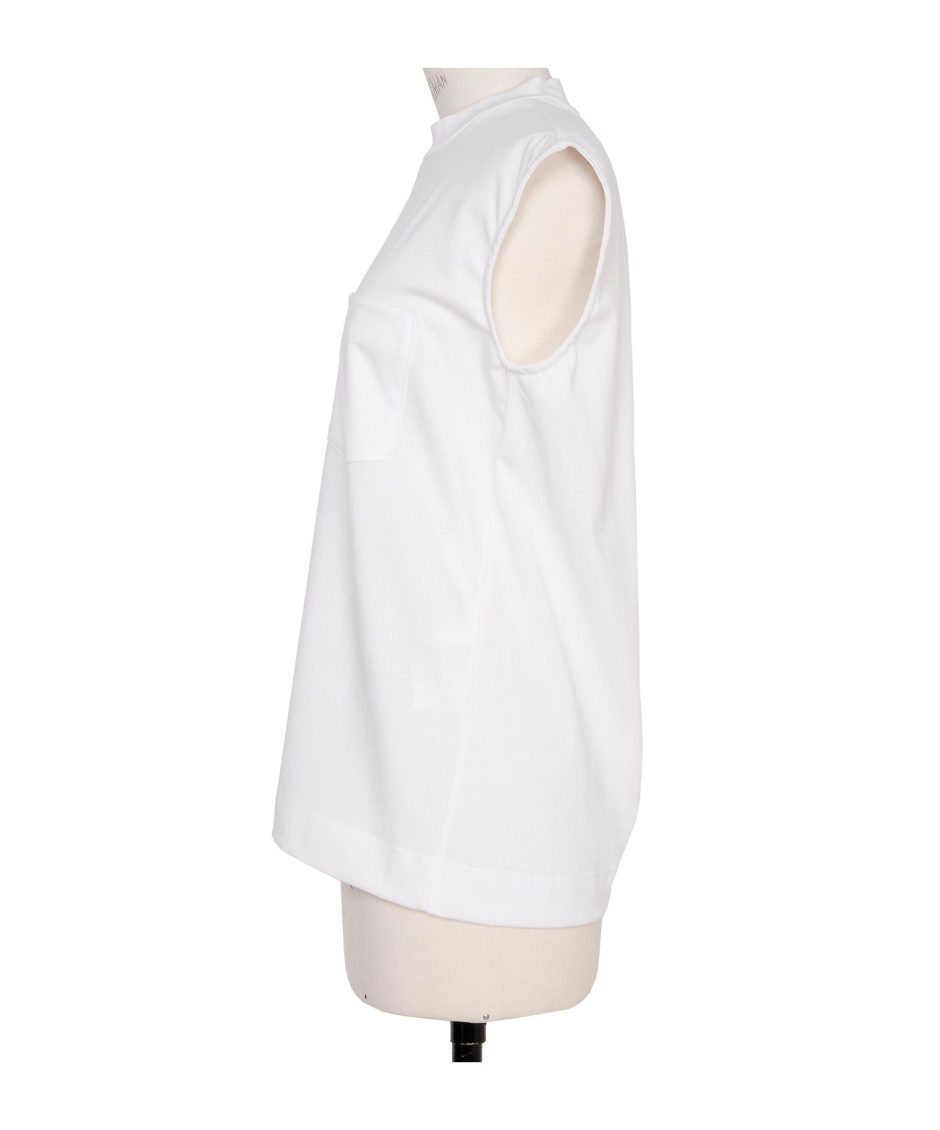 SACAI ASYMMETRICAL T-SHIRT