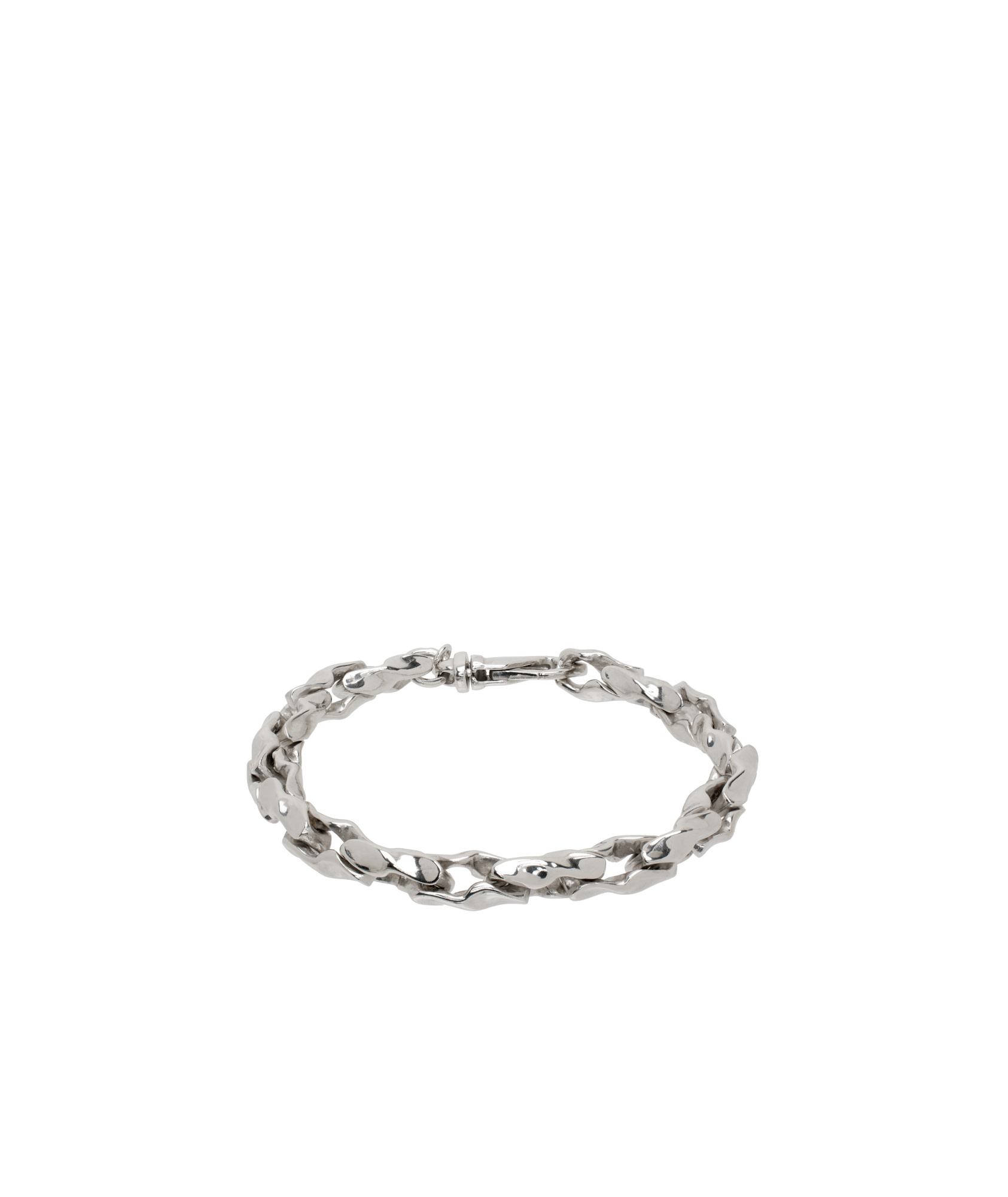 Emanuele Bicocchi Chain Bracelet In Gray