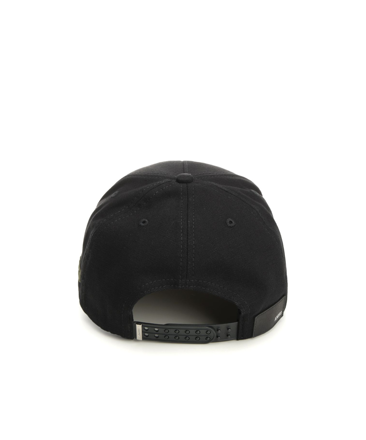 Amiri Logo-embroidered Baseball Cap In Black