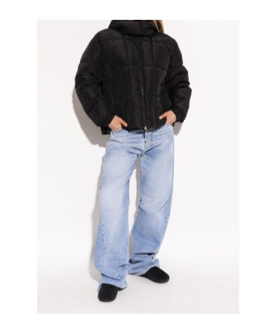 Ugg Prada Army Green Cotton Jacket In Black