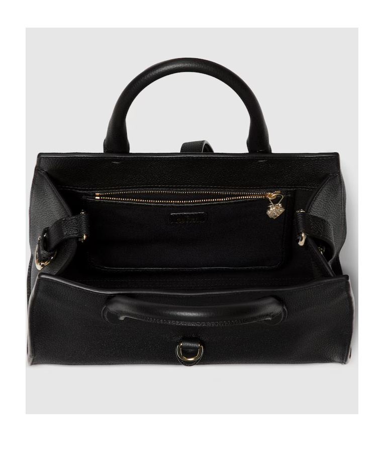 Gucci Hook Closure Medium Tote Bag In Black