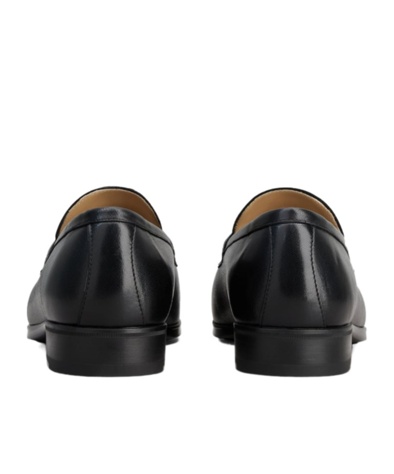 Tod's Logo-debossed Leather Penny Loafers In Black