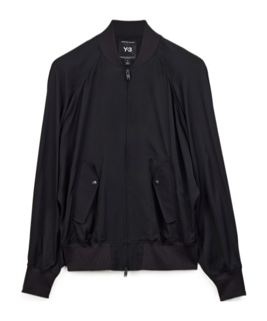 Y-3 DROP-SHOULDER BOMBER JACKET
