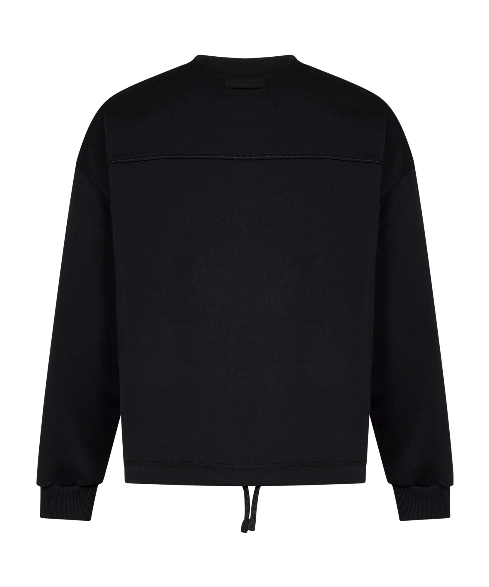 Shop Zegna Logo-embroidered Sweatshirt In Black