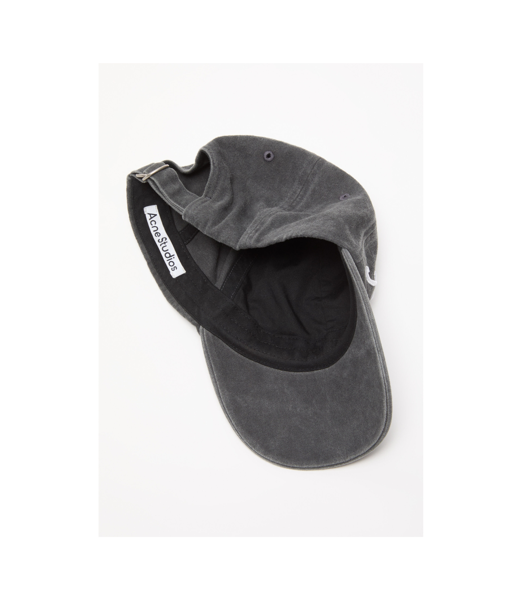 ACNE STUDIOS LOGO-EMBROIDERED CAP 