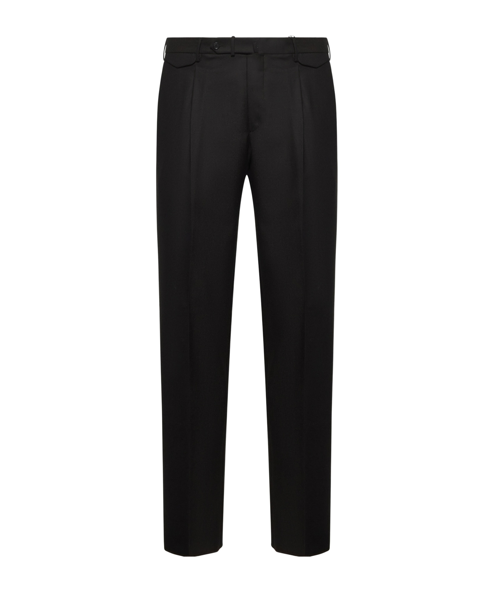 Tagliatore Belt-loop Casual Pants In Black