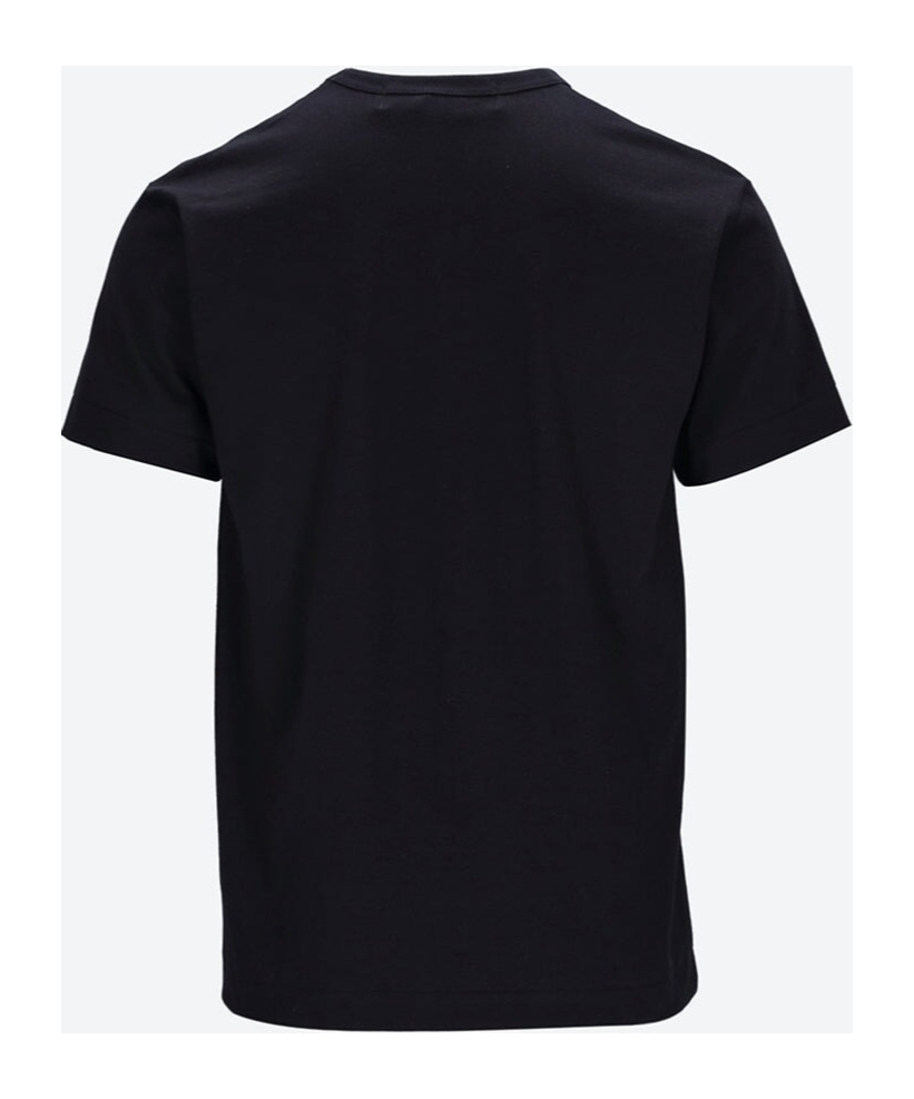 Comme Des Garçons Play Omme Des Garcons Play 3 Heart T-shirt In Black